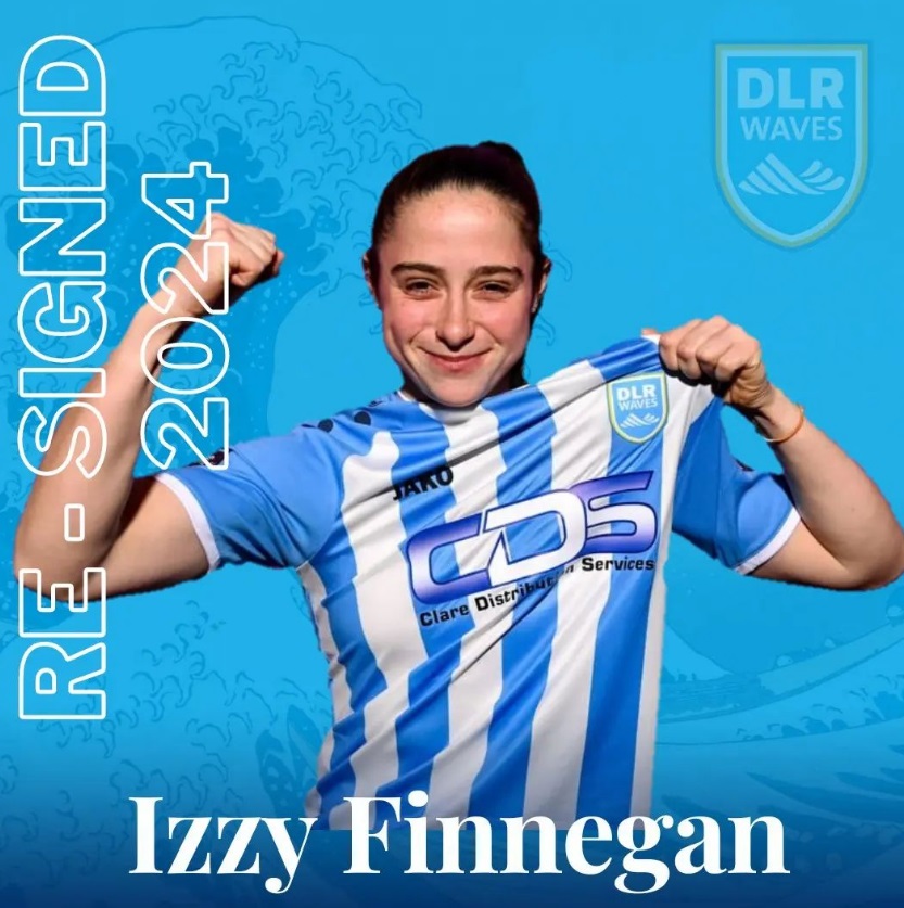 Izzy Finnegan re-signs with DLR Waves