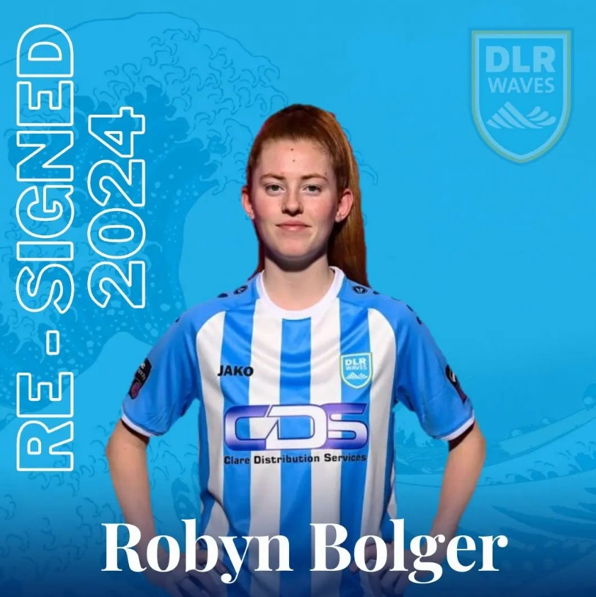 Robyn Bolger Re-Signs with DLR Waves – DLR Waves